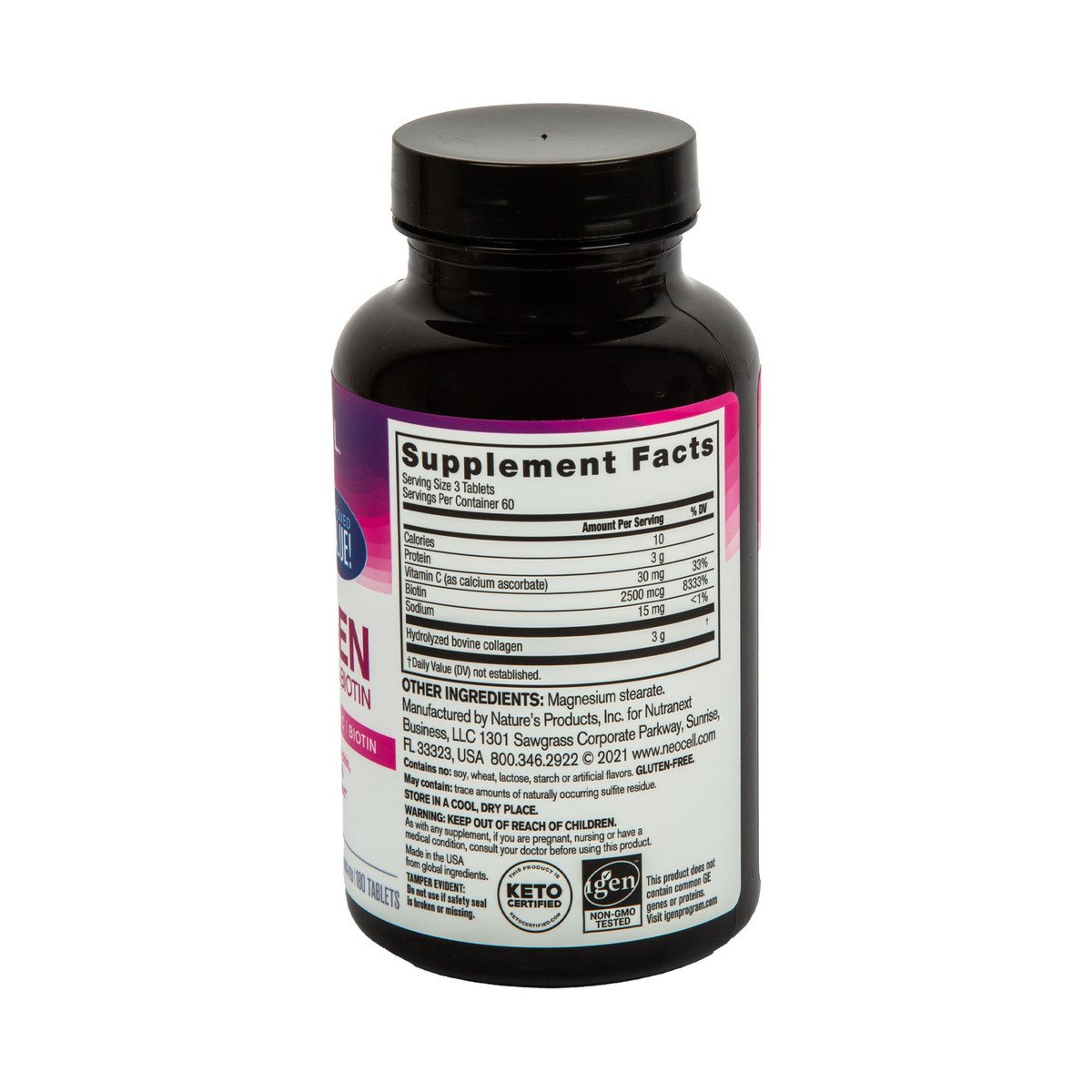 Neocell Super Collagen + Vitamin C & Biotin 180 pcs