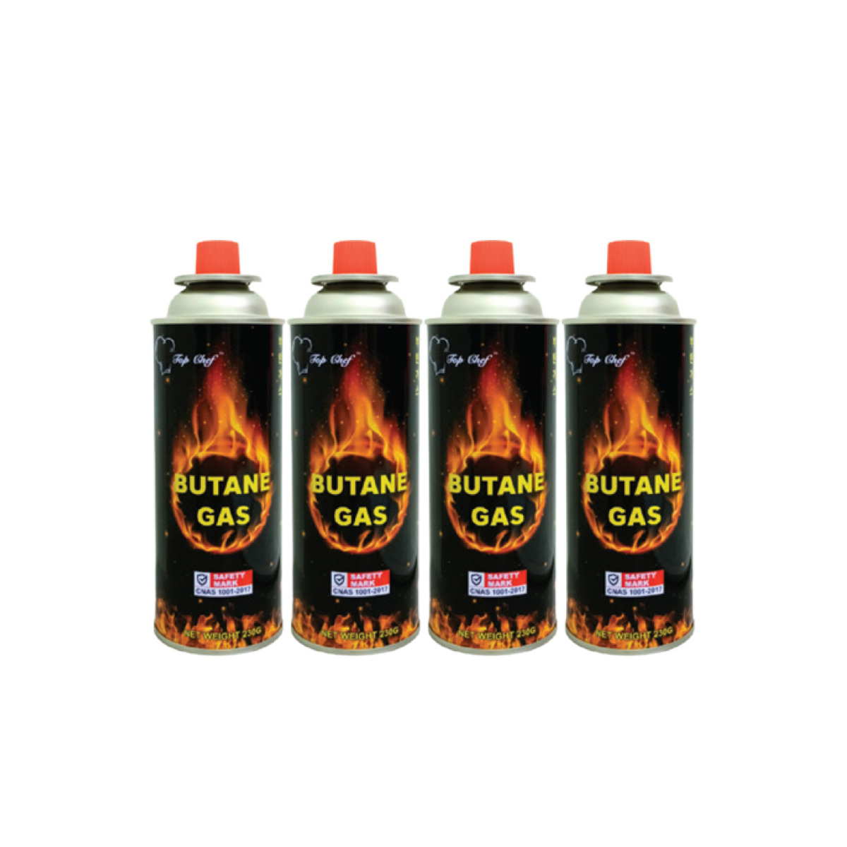 Top Chef 4 in 1 Butane Gas 230g