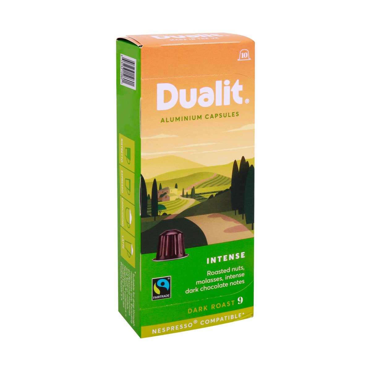 Dualit Aluminium Capsules Dark Roast Intense Coffee 10 pcs 52 g