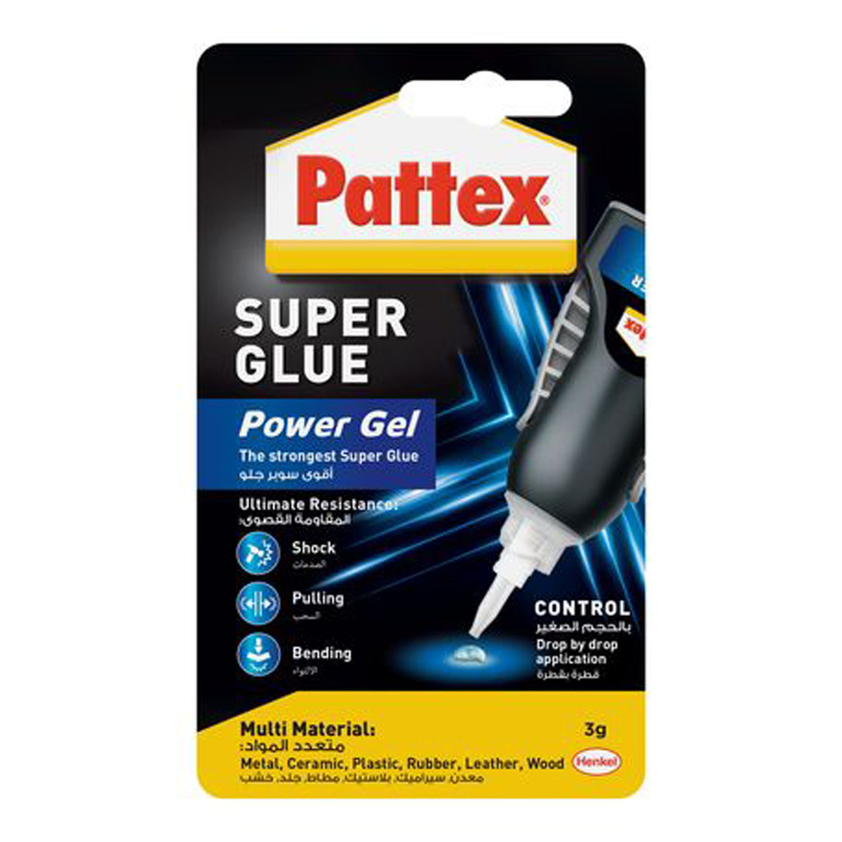 Pattex Super Glue Liquid Control 3 g