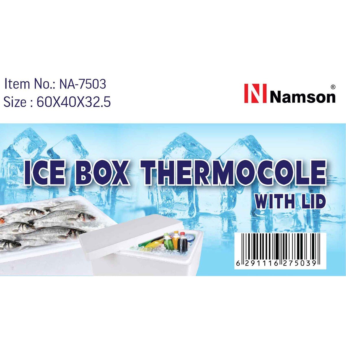 Namson Ice Box Thermocol, 60 x 40 x 32.5 cm Online at Best Price, Cool  Boxes & Accesso