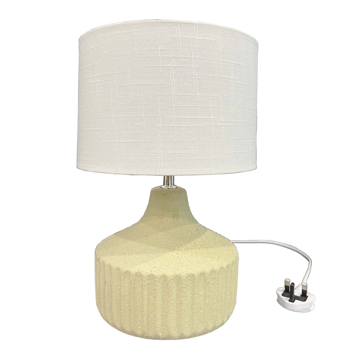 Maple Leaf Ceramic Table Lamp Beige