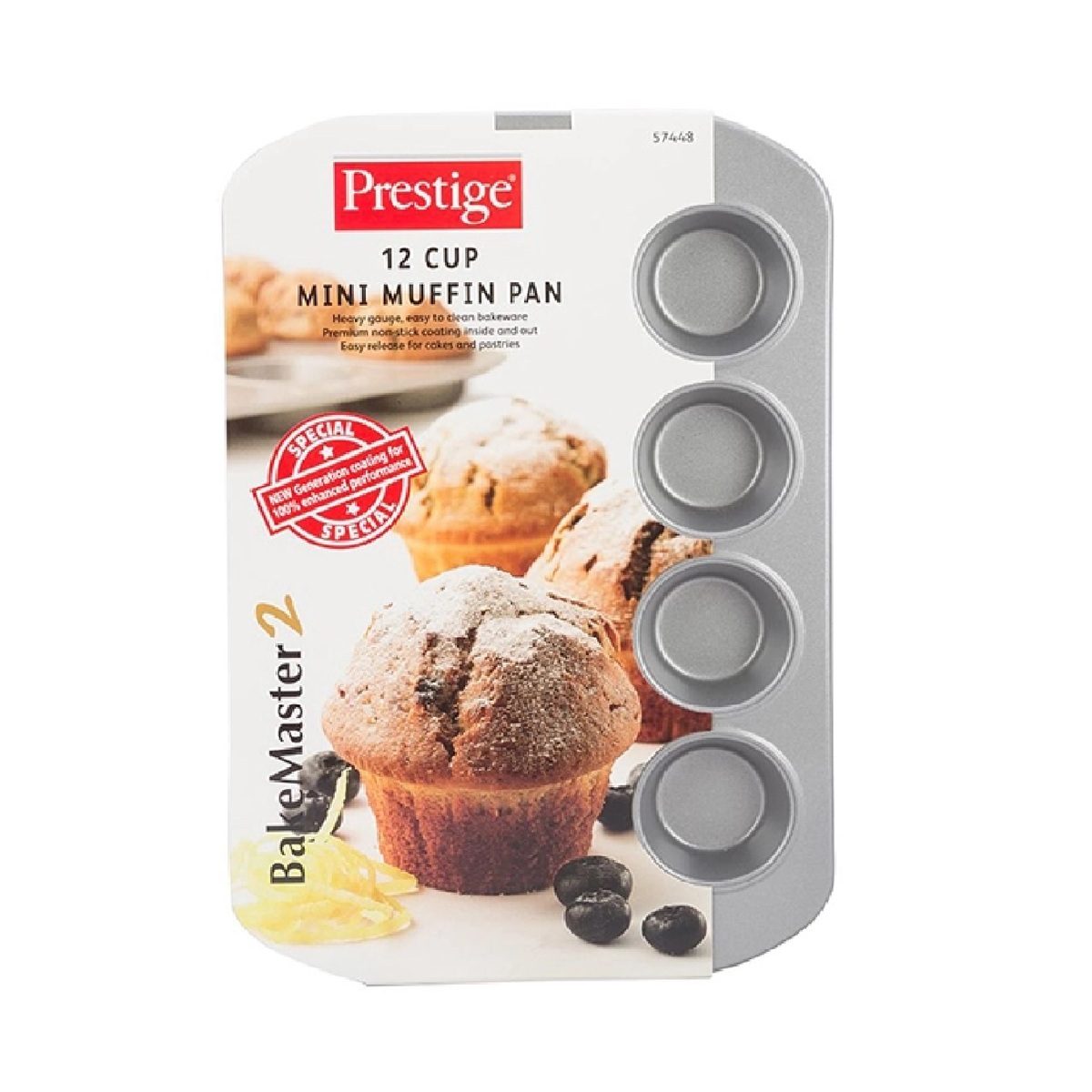 Prestige Mini Muffin Tin 12Cups D 20 x W 29.9cm  R57448