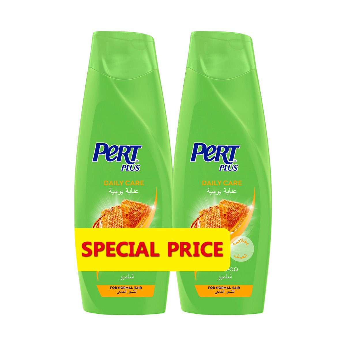 Pert Plus Daily Care Shampoo with Honey Extract 2 x 400 ml