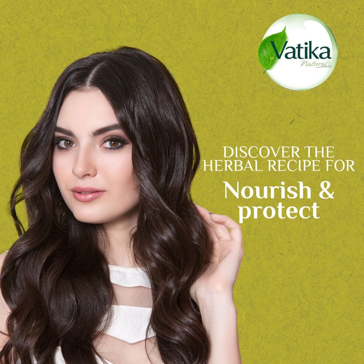 Vatika Naturals Nourish & Protect Conditioner Enriched With Olive & Henna 400 ml