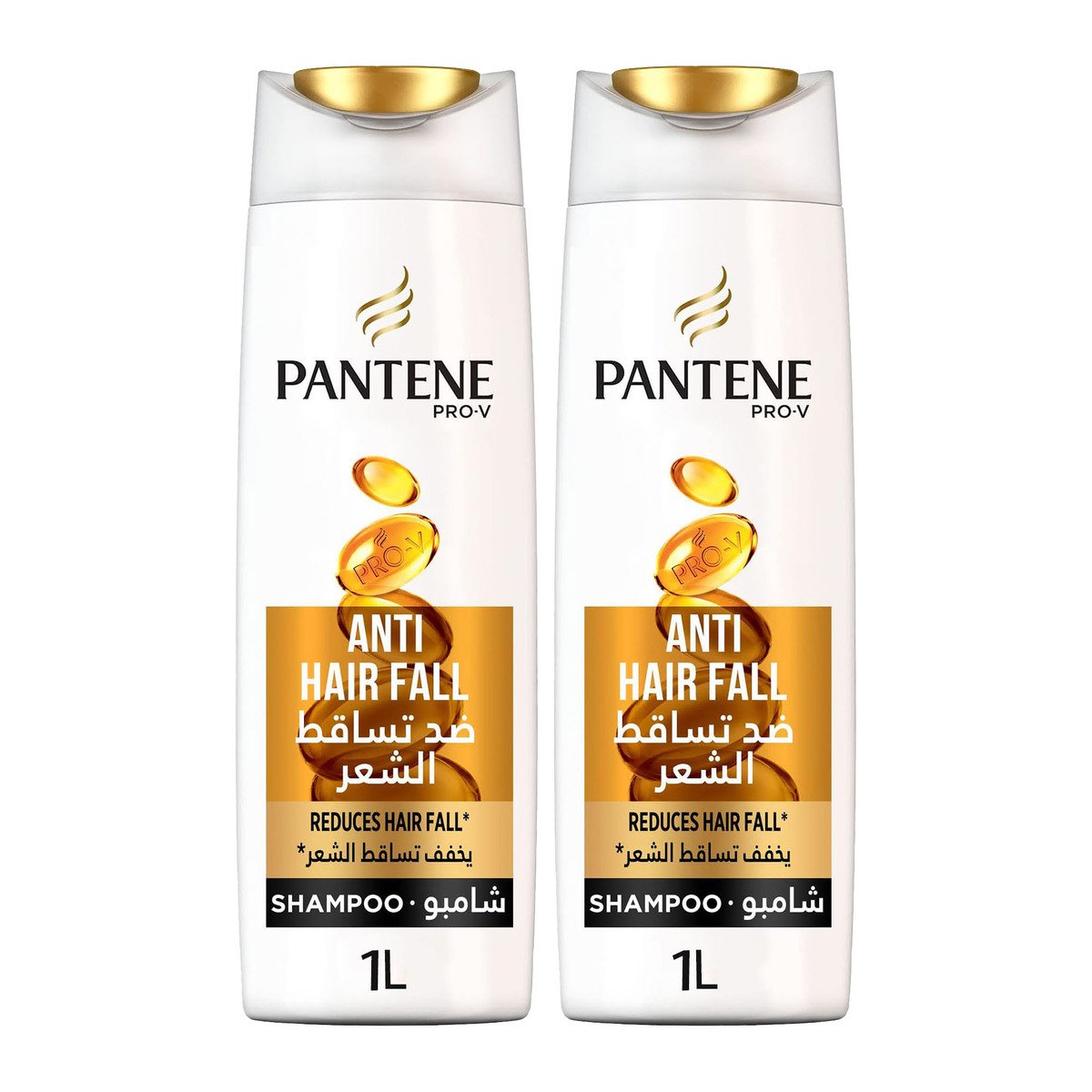 Pantene Anti Hairfall Shampoo Value Pack 2 x 1 Litre