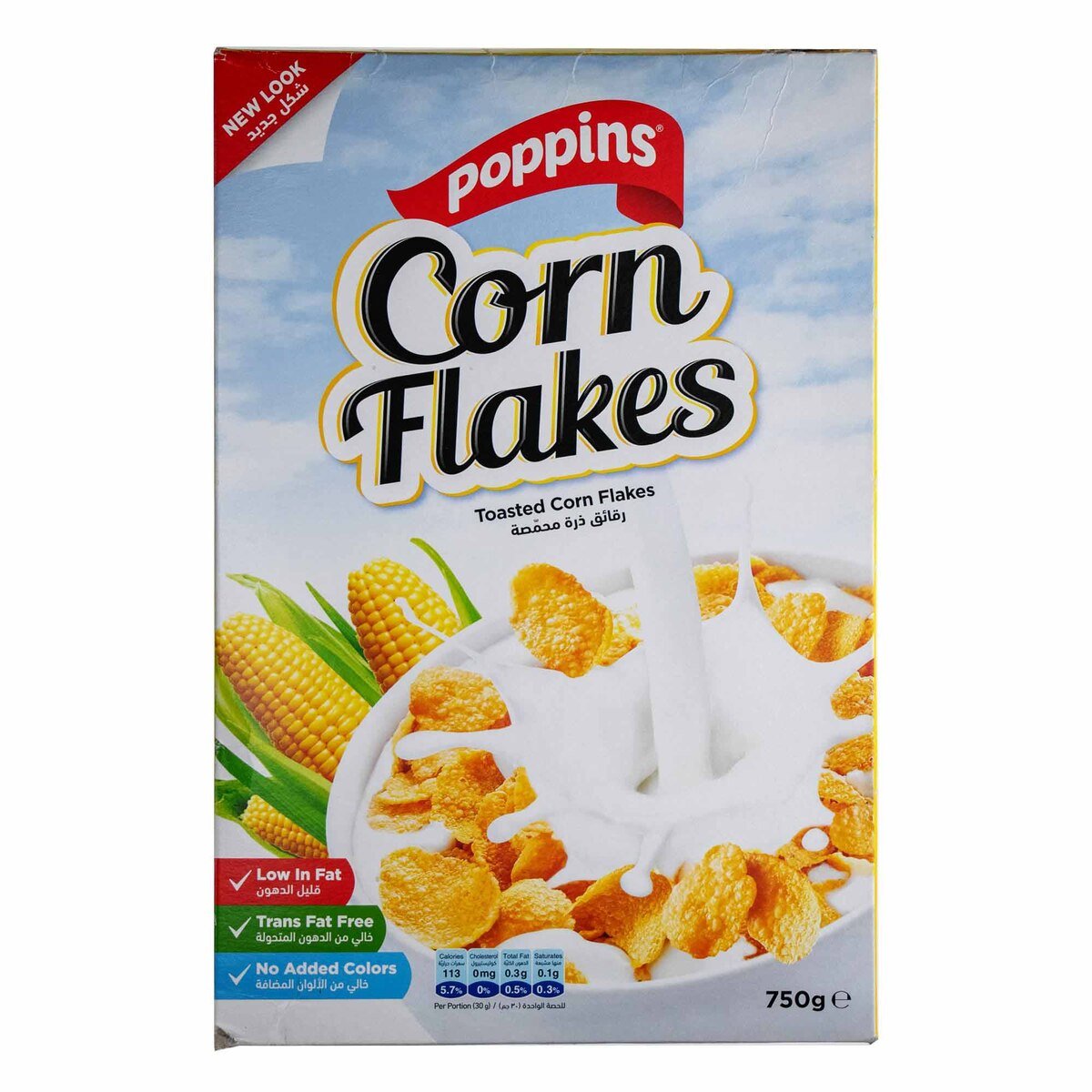 Poppins Corn Flakes 750 g