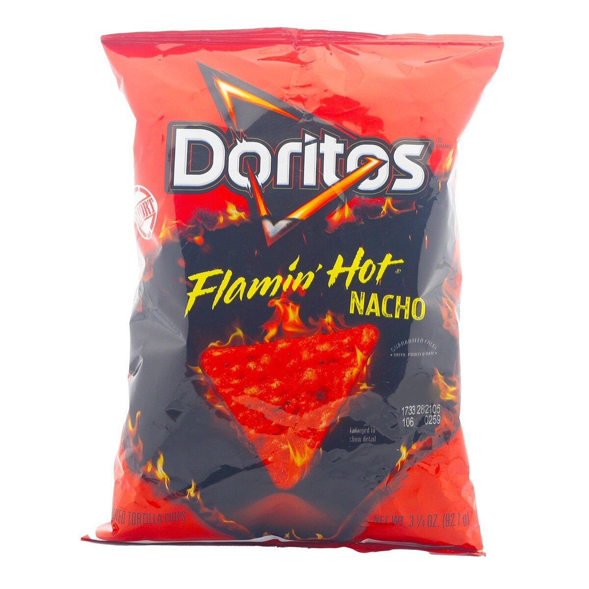 Doritos Flamin Hot Nacho Chips 92.1 g