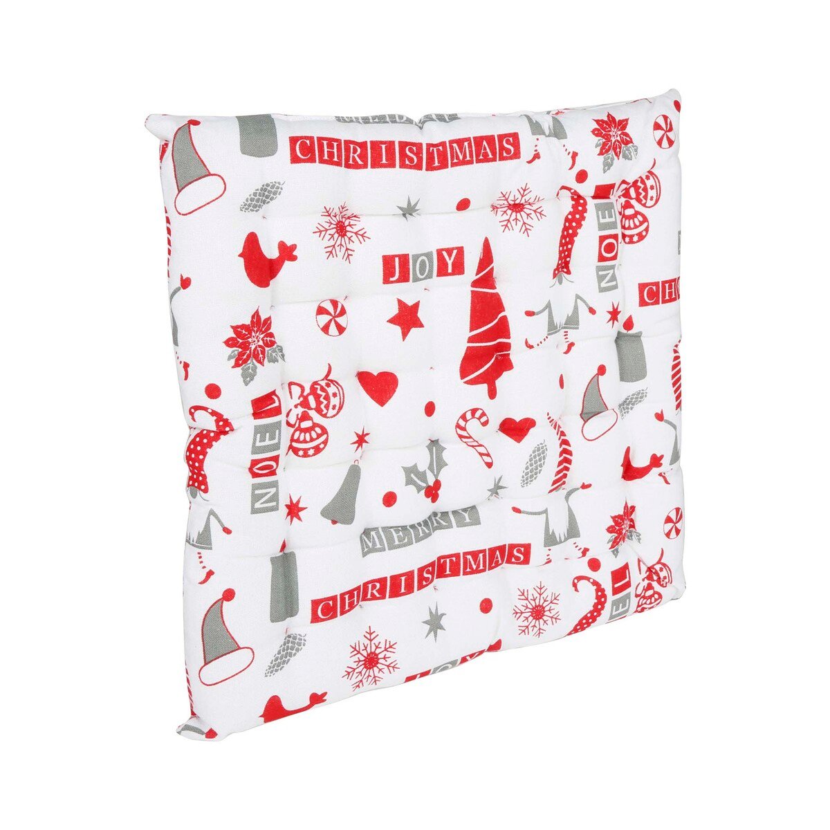 Homewell "Merry Christmas" Chair Pad 40x40cm Assorted