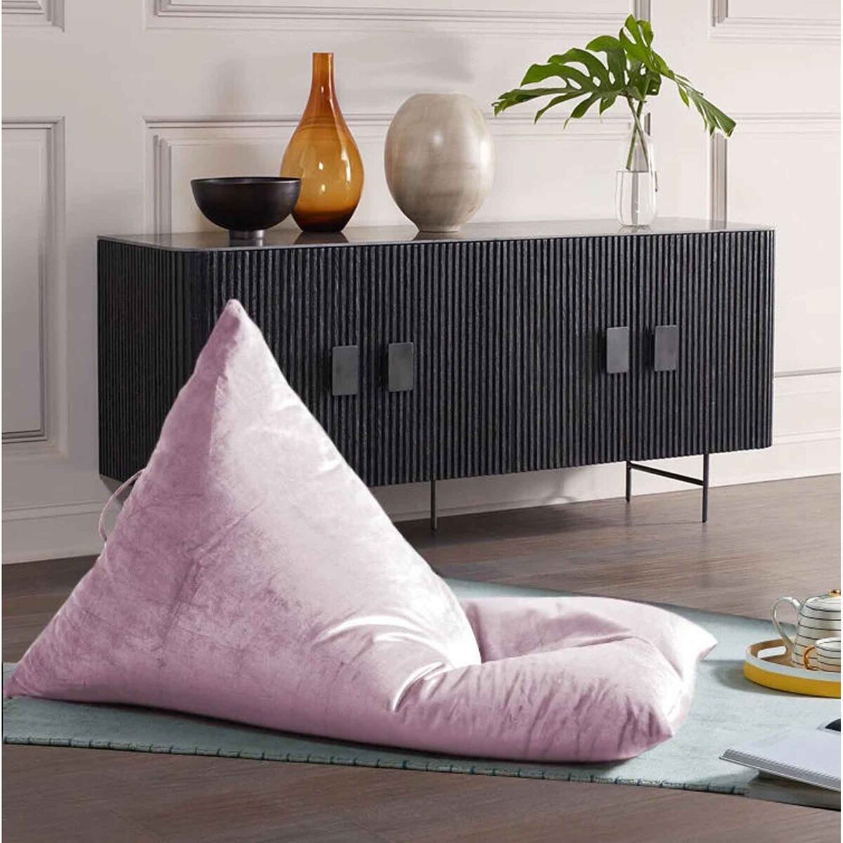 Cotton Home Lazy Bean Bag Pink 85x125cm