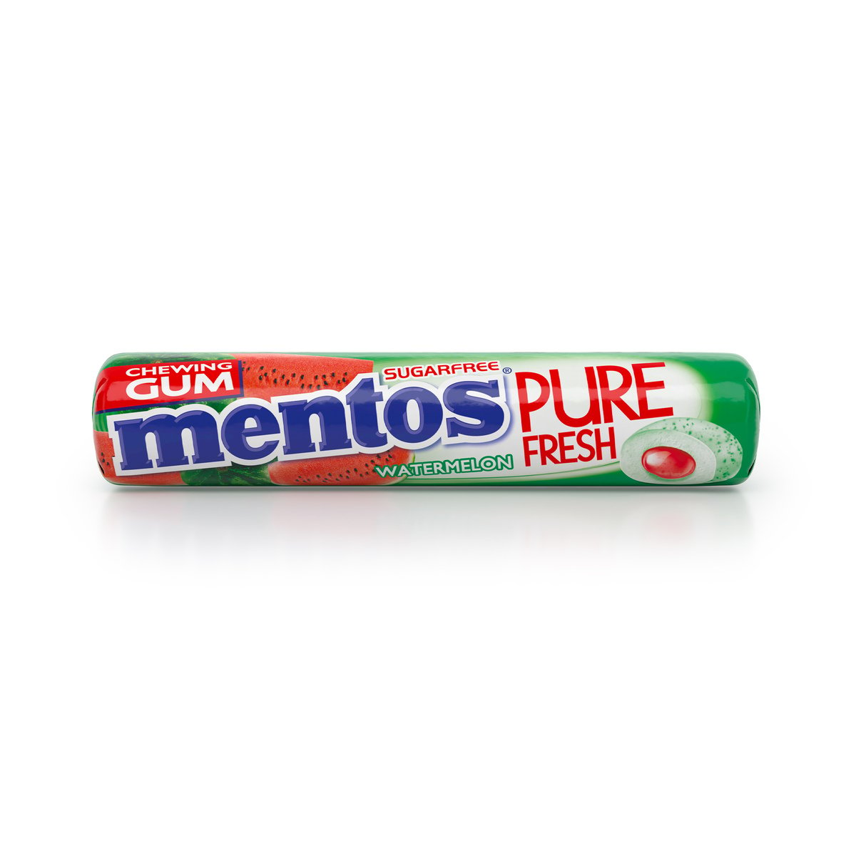 Mentos Pure Fresh Sugar Free Chewing Gum Watermelon Flavour 9 pcs