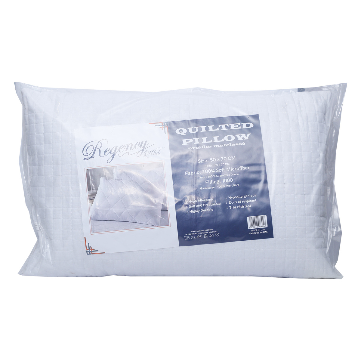 Regency Quilted Pillow 50 x 70cm