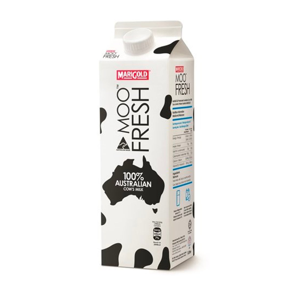 Marigold Moo Fresh 100% Australian Cow's Milk 1Liter