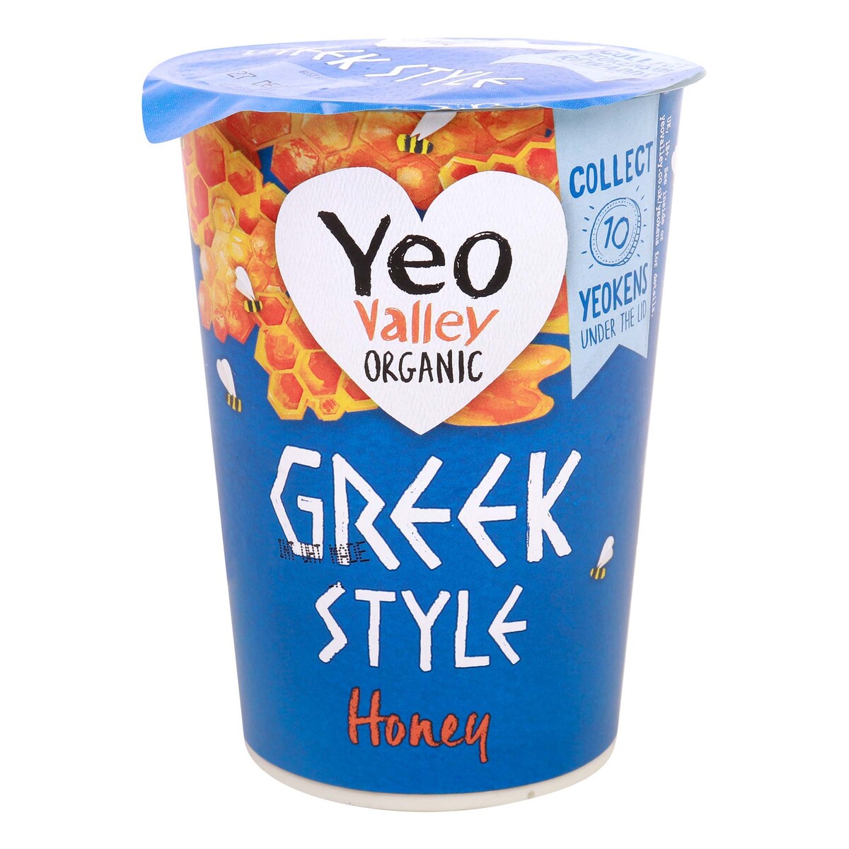 Yeo Valley Organic Greek Style Yogurt with Honey 450 g