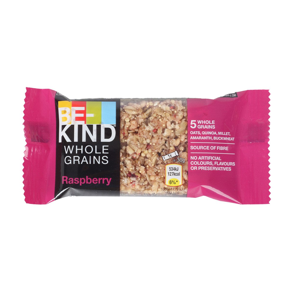 Be-Kind Whole Grains Raspberry Bar 30 g