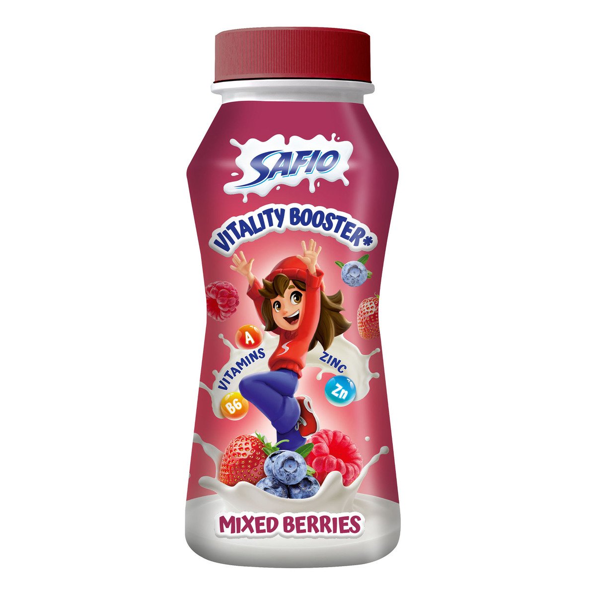 Safio Mixed Berry Flavoured Milk 170 ml
