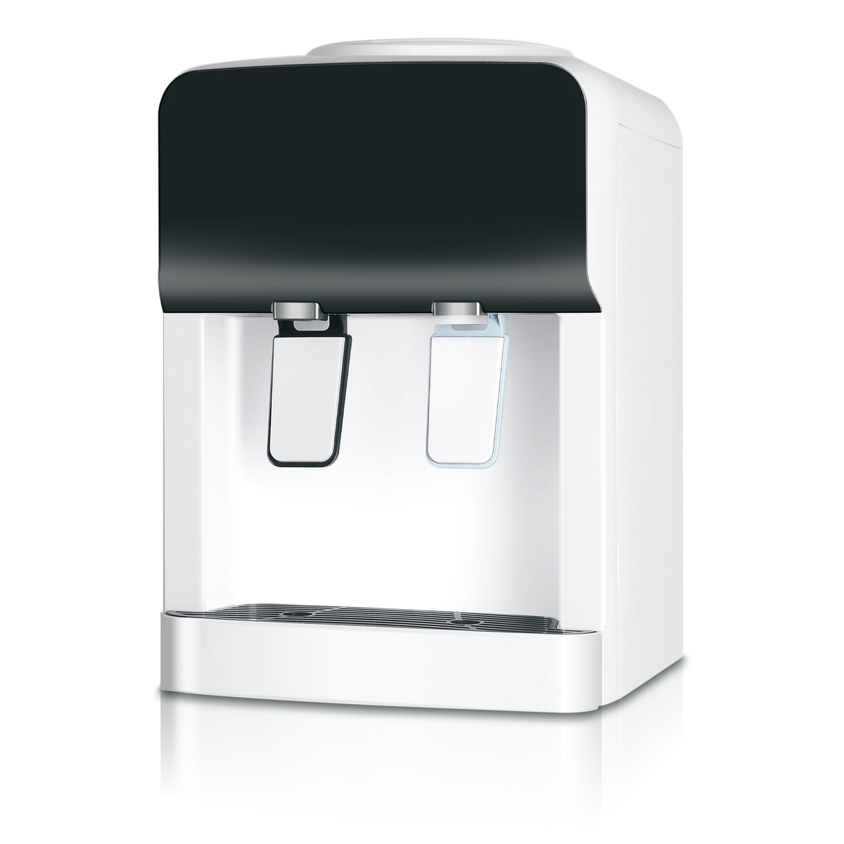 Ikon Table Top Water Dispenser, White Black, IK-HD207