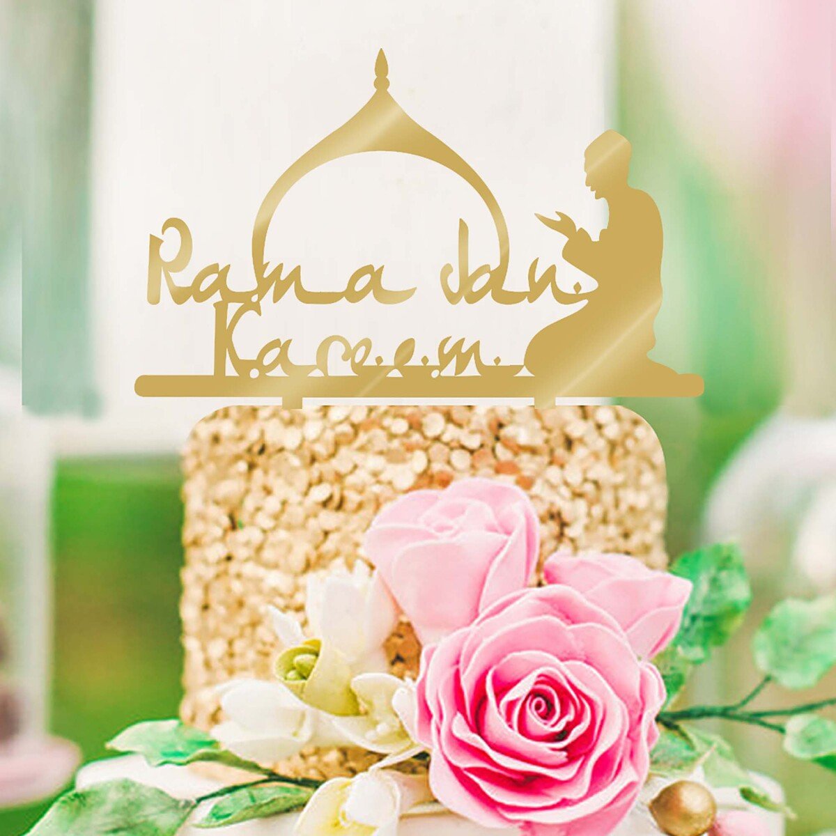 Party Fusion Ramadan Kareem Cake Topper, Assorted, JM00179