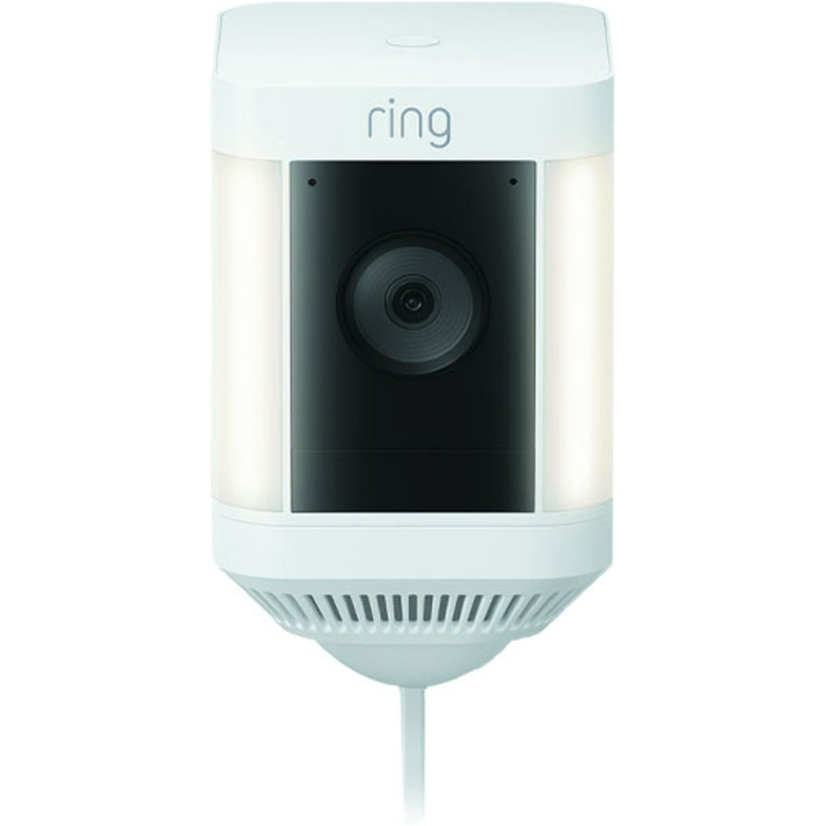 Ring Spotlight Cam Plus Battery, 1080p HD, White