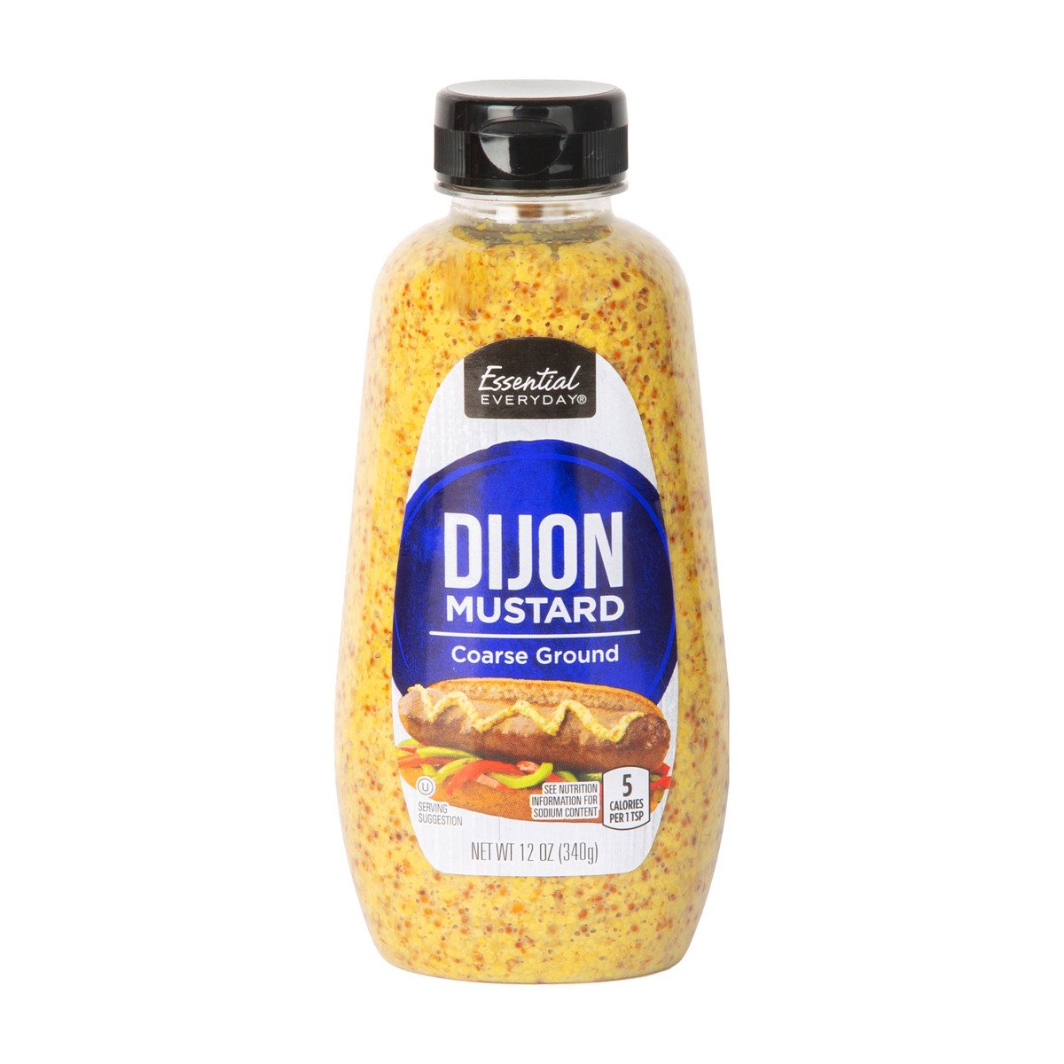Essential Everyday Coarse Ground Dijon Mustard 340 g