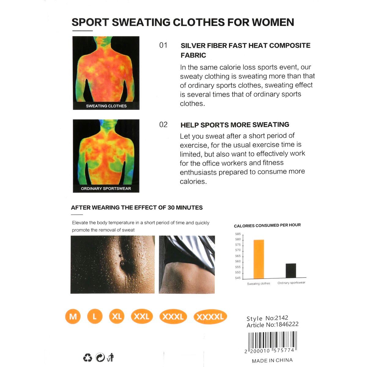 Sports Inc Womens Sweat Jacket, 2142