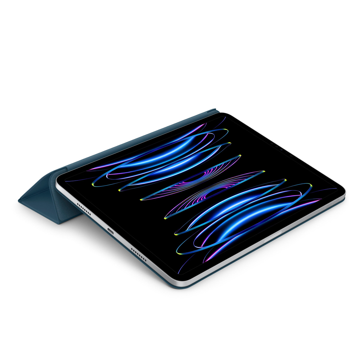 Apple Smart Folio for iPad Pro, 11-inches (4th generation), Marine Blue, MQDV3ZE