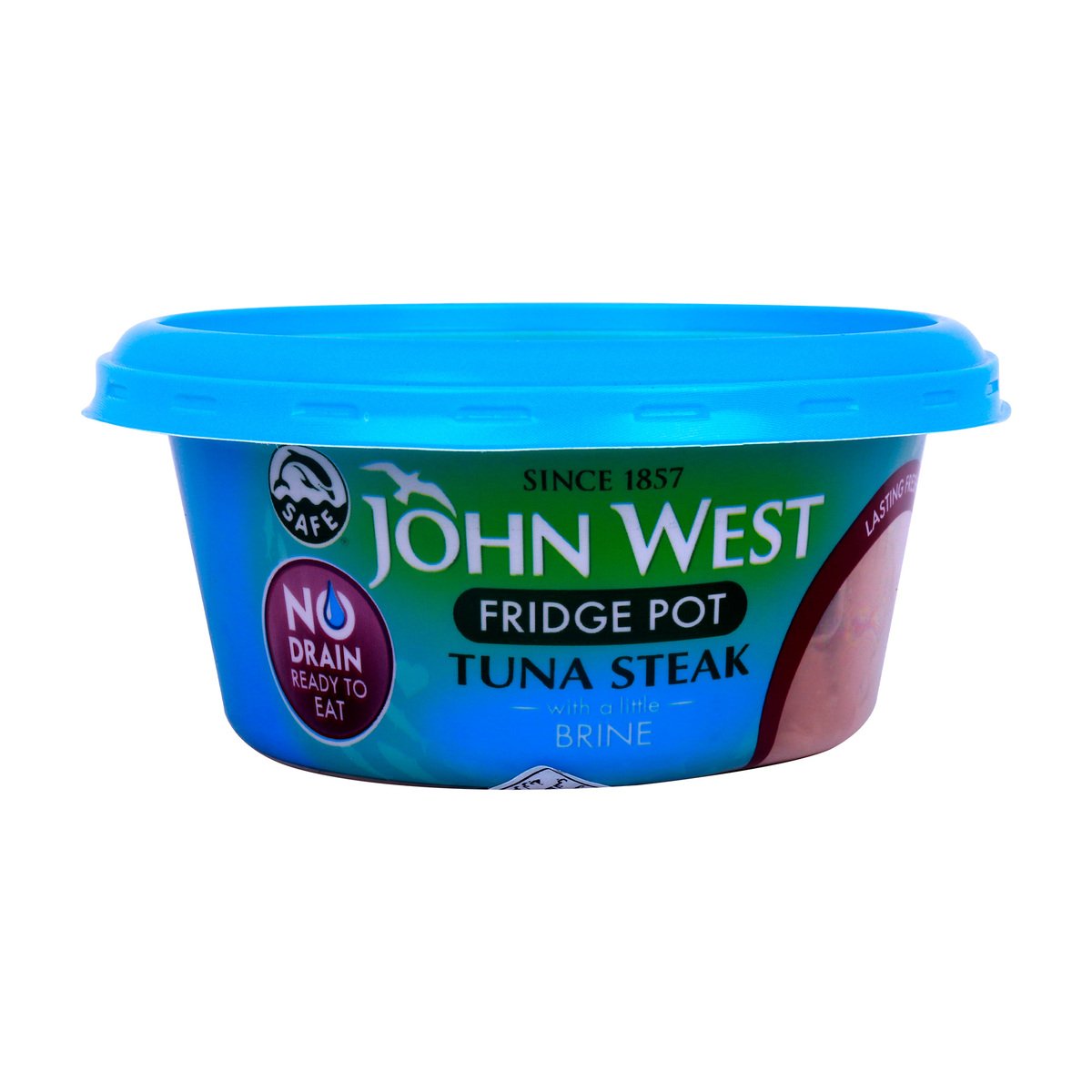 Buy John West No Drain Tuna Steak In Brine 110 g Online at Best Price | Canned Tuna | Lulu UAE in Kuwait