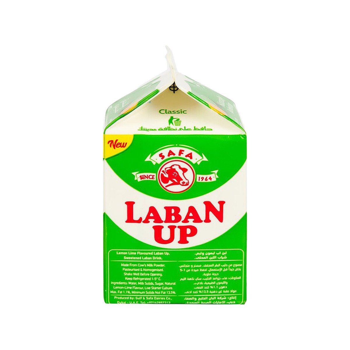 Safa Laban Up Lemon Lime Drink 6 x 200 ml