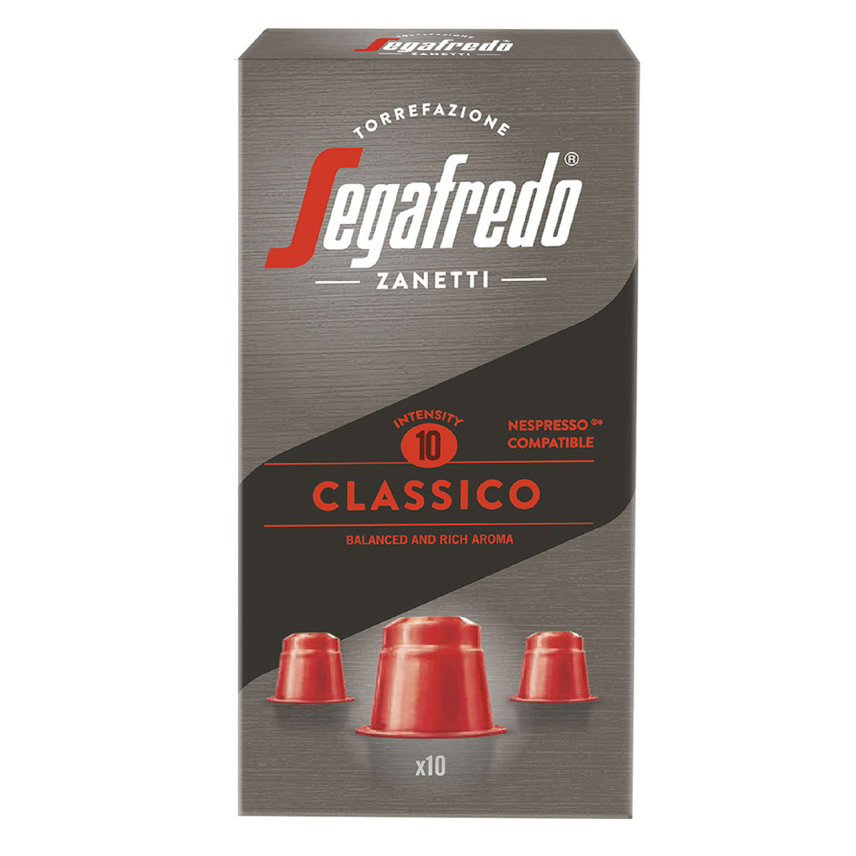 Segafredo Zanetti Classico Coffee 10 pcs 51 g