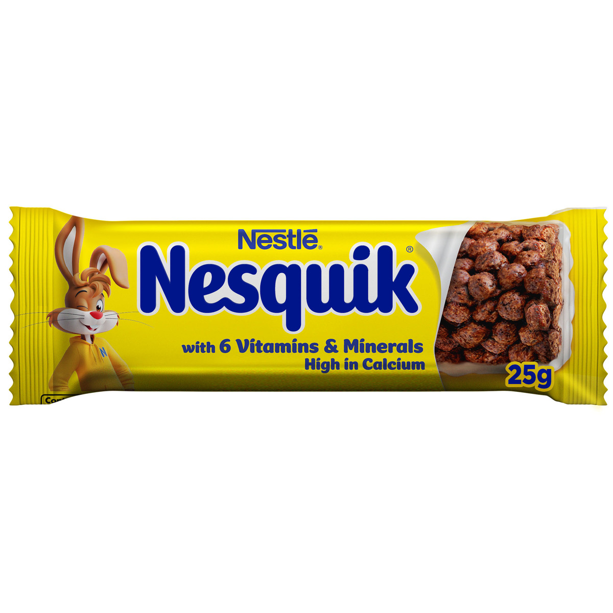 Buy Nestle Nesquik Chocolate Cereal Bar 25 g Online at Best Price | Cereal Bars | Lulu Kuwait in UAE