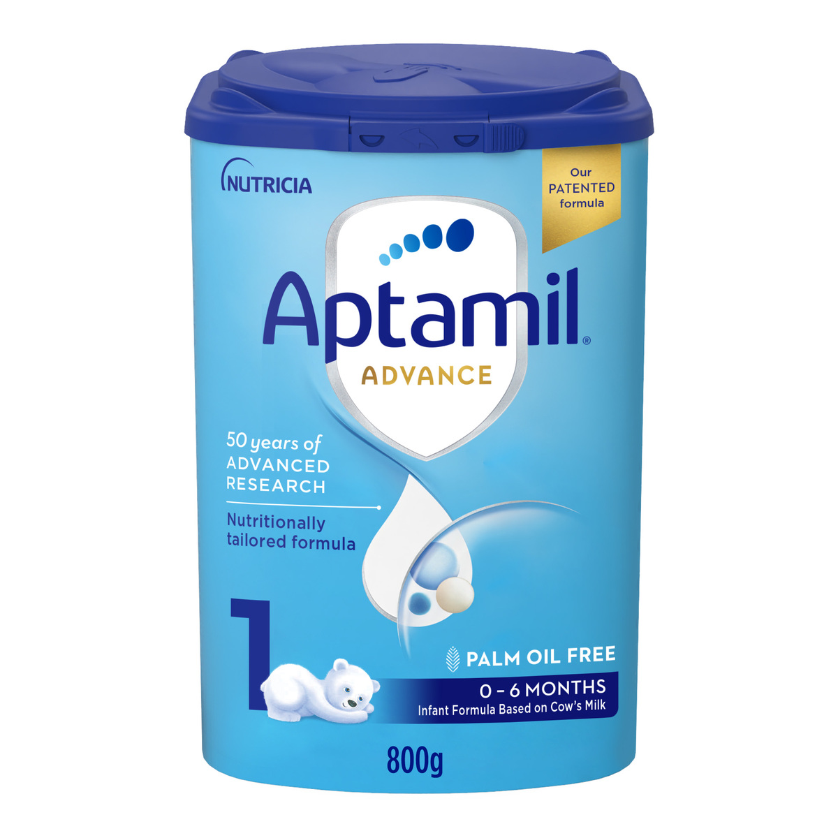 Aptamil Advance Stage 1 Infant Formula From 0-6 Months 800 g