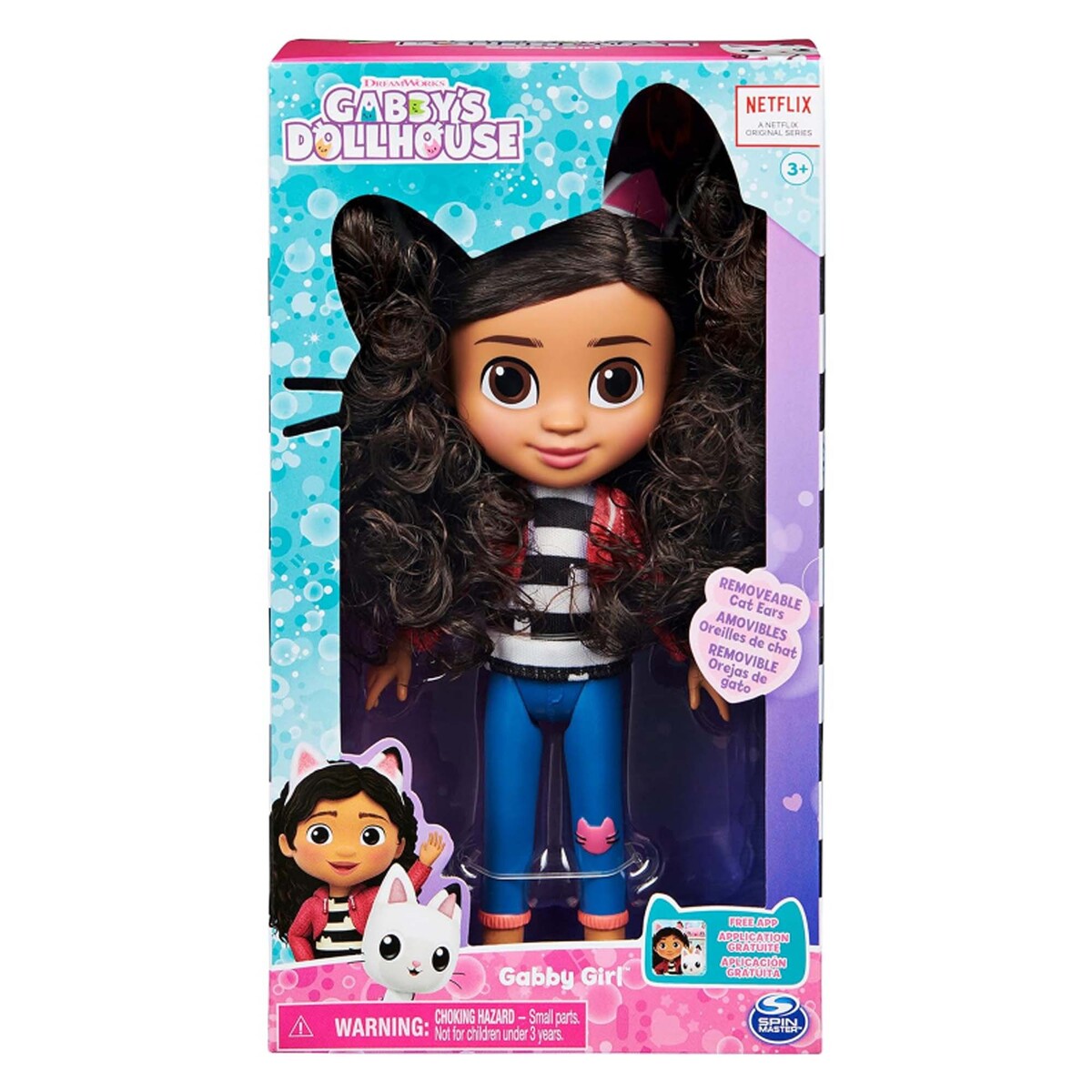 Gabby's Dollhouse Basic Gabby Girl Doll, 6060430
