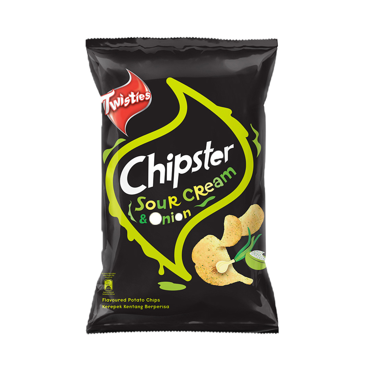 Twisties Chipster Sour Cream Onion 130g