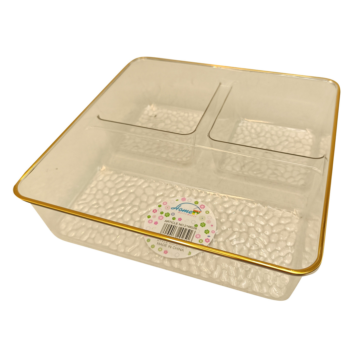 Home Plastic Serving Tray, 20 x 20 cm, MKT23/47