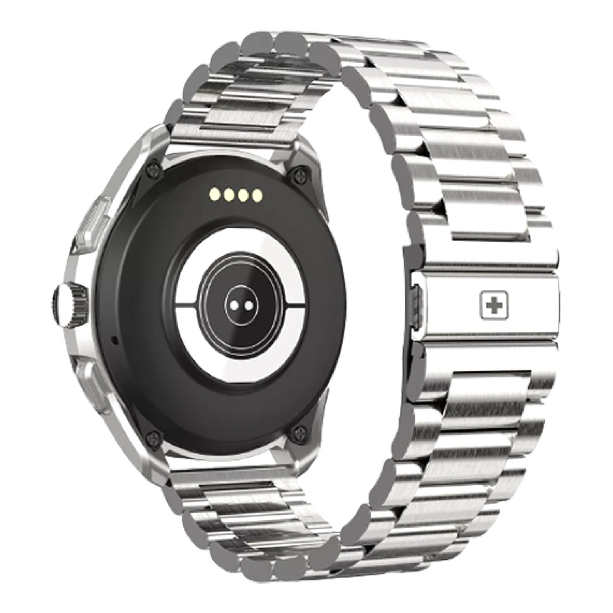 Swiss Military Dom Smart Watch Silver + Victor True Wireless Earbuds