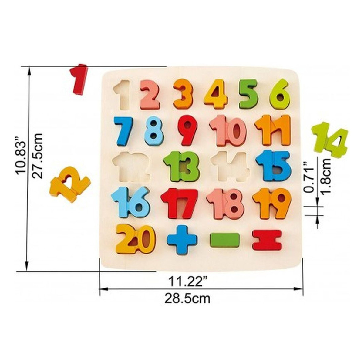 هيب مجموعة ألغاز الرياضيات ذات الارقام المكتنزة للأطفال، E1550