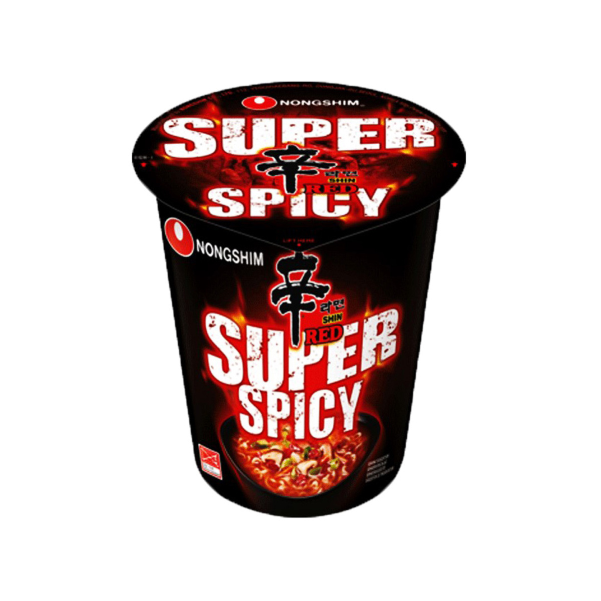 Nongshim Super Spicy Ramyun Cup Noodles 68g