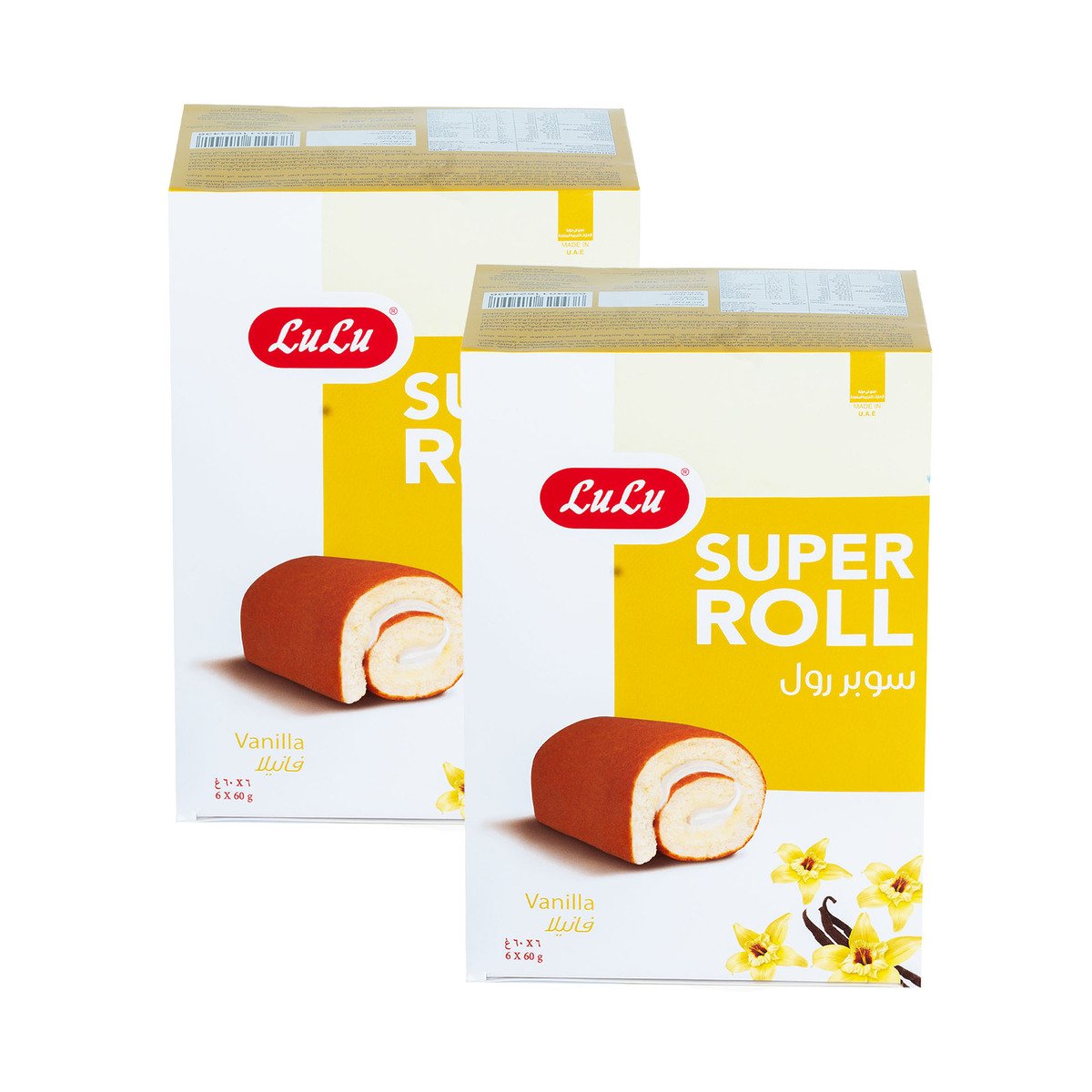 LuLu Super Roll Vanilla 2 x 360 g