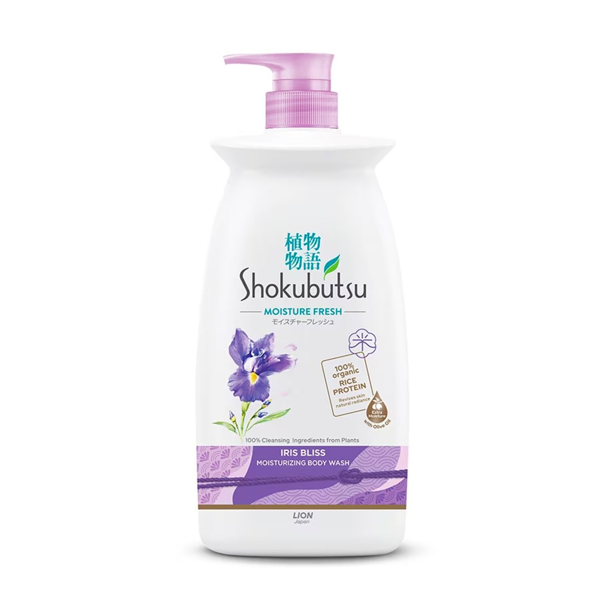 Shokubutsu Moisturizing Body Wash Iris Bliss 900g