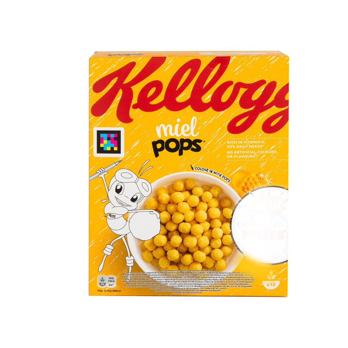 Kellogg's Miel Pops 375 g