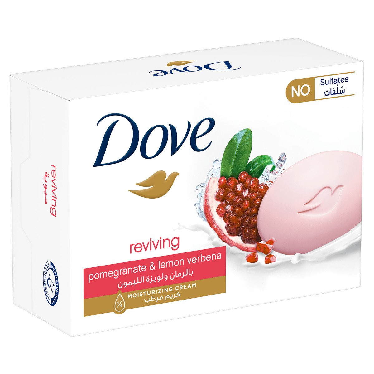 Dove Reviving Bar Soap With Pomegranate & Lemon Verbena Scent 125 g