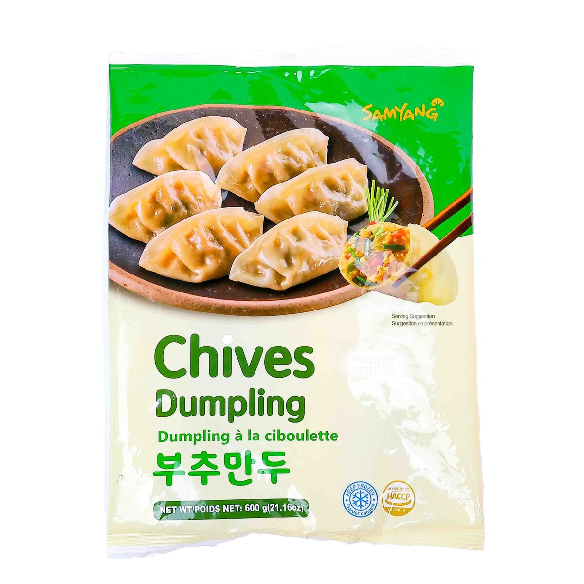 Samyang Chives Dumpling 600 g