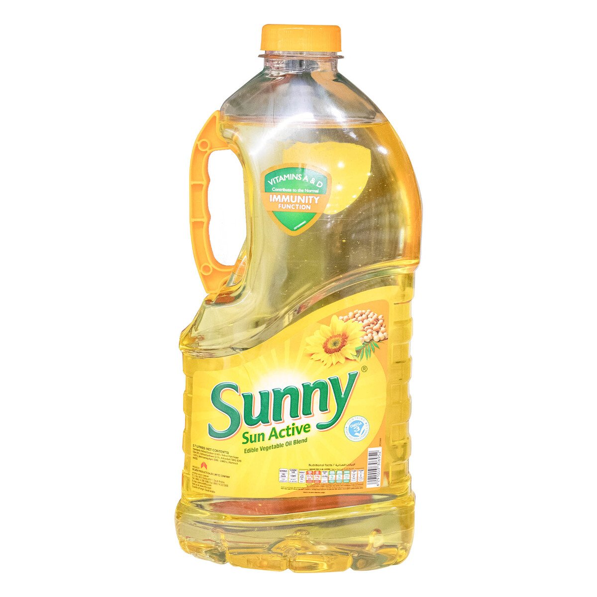 Buy Sunny Vegetable Oil Blend 2.7 Litre Online at Best Price | Blended Oil | Lulu KSA in Saudi Arabia