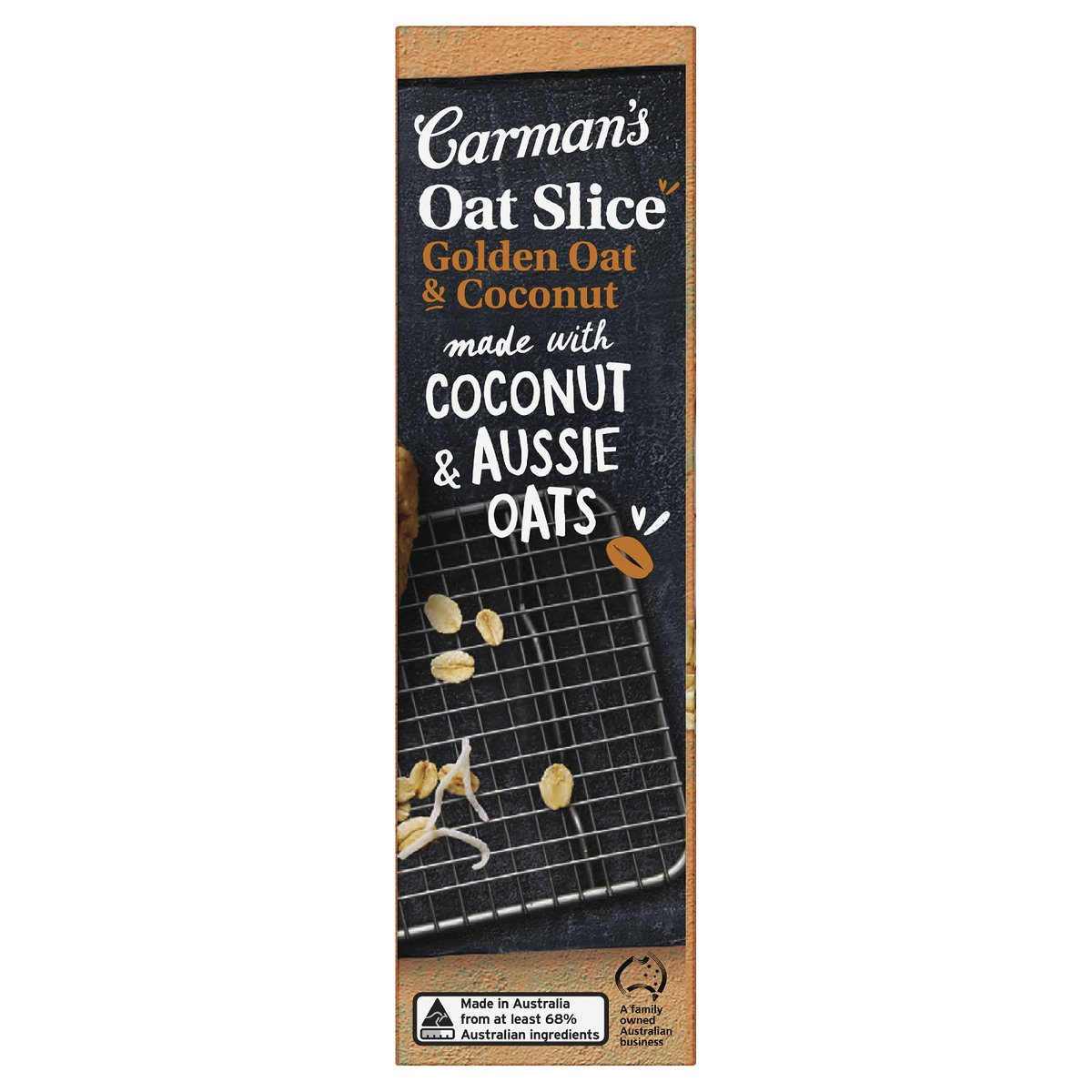 Carman's Golden Oat & Coconut Slice 175 g