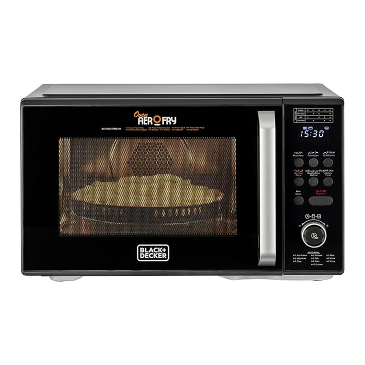 BLACK+DECKER 4-in-1 Digital Microwave Oven with Air Fryer, Grill & Convection, 29 L, MZAF2910
