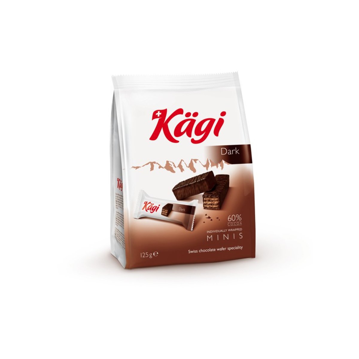 Kagi Dark Minis Swiss Chocolate Wafer 125g