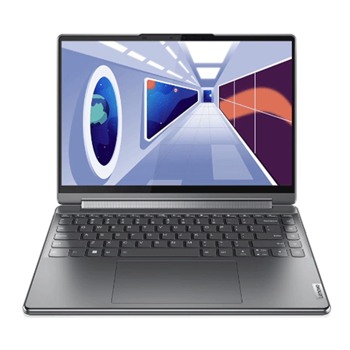 Lenovo Yoga 9 Laptop, 14 inches 4K OLED Display, Intel Core i7-1360P, 16 GB RAM, 1 TB SSD, Windows 11 Home, Grey, 83B1004JAX