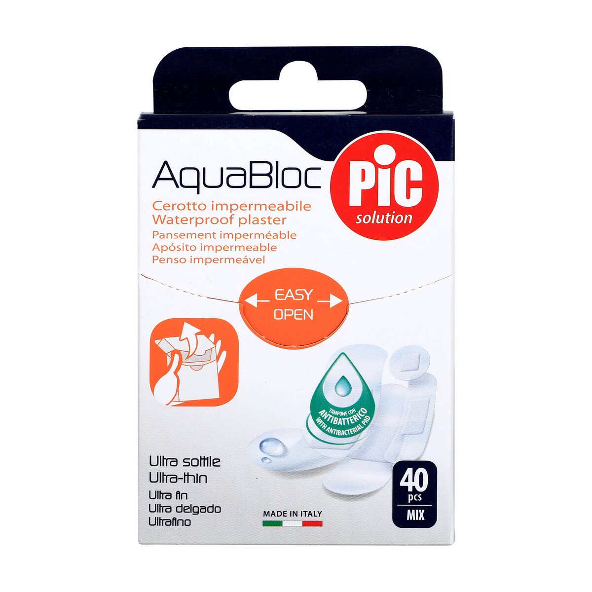 Pic AquaBloc Water Proof Plaster Mix, 40 Pcs