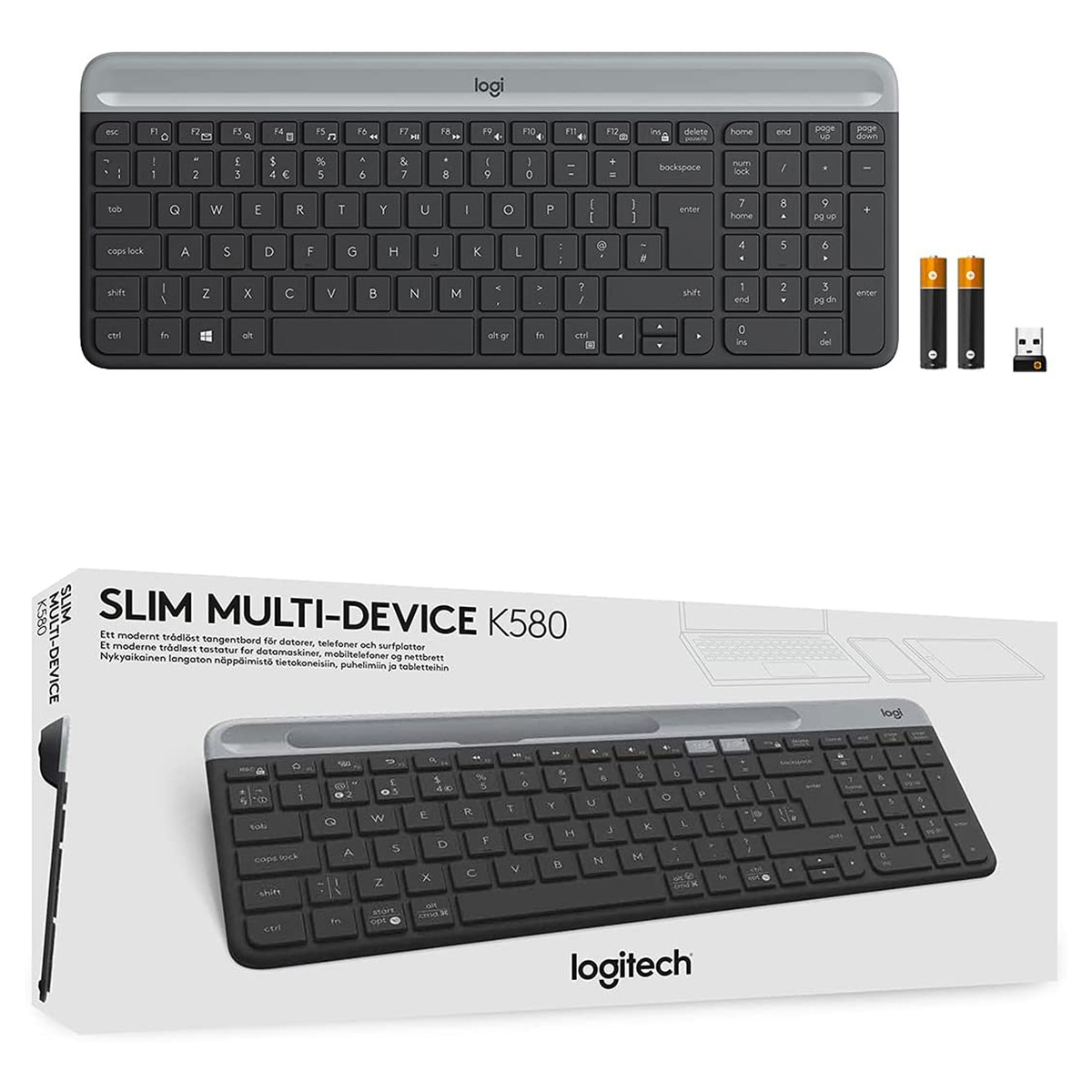 Logitech Wireless Keyboard K580