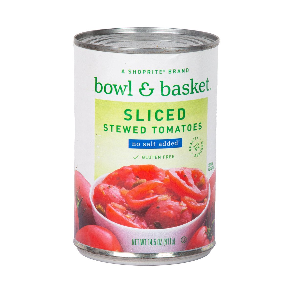 Bowl & Basket Sliced Stewed Tomatoes 411 g